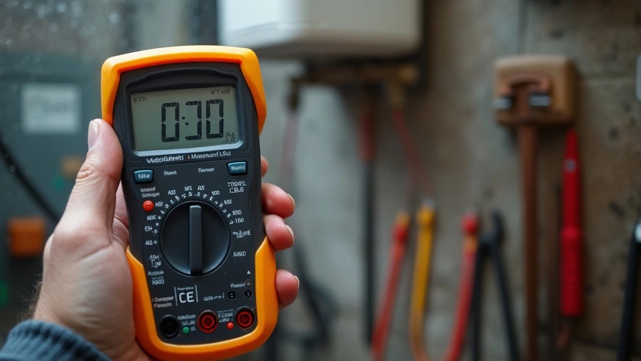 Using a Multimeter for Testing the Element