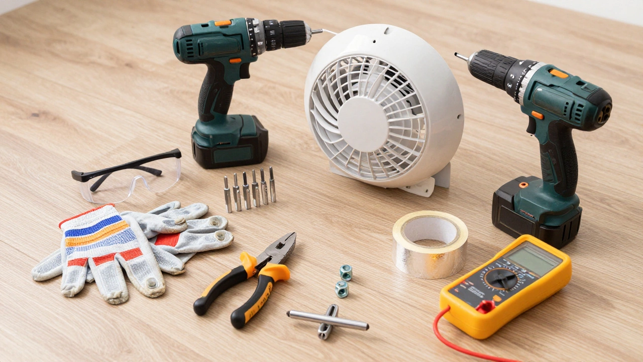 DIY tools and extractor fans for installation