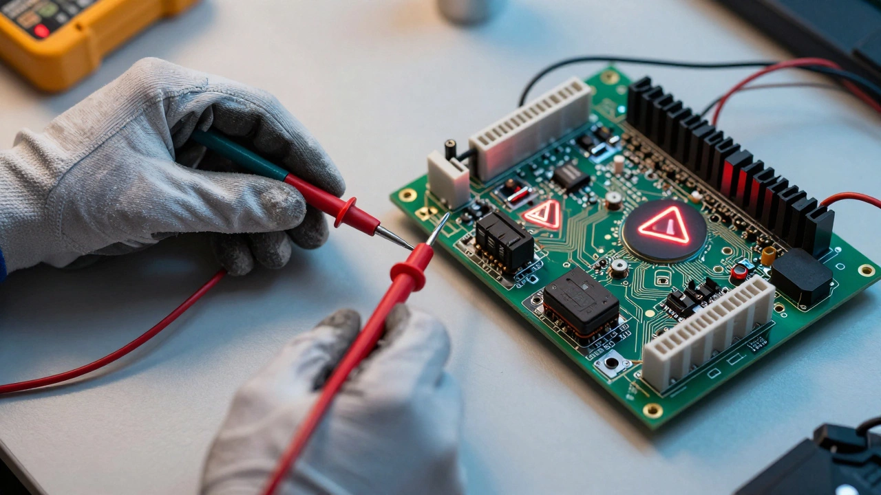 Contrast between simple DIY fuse repair and complex circuit board issues