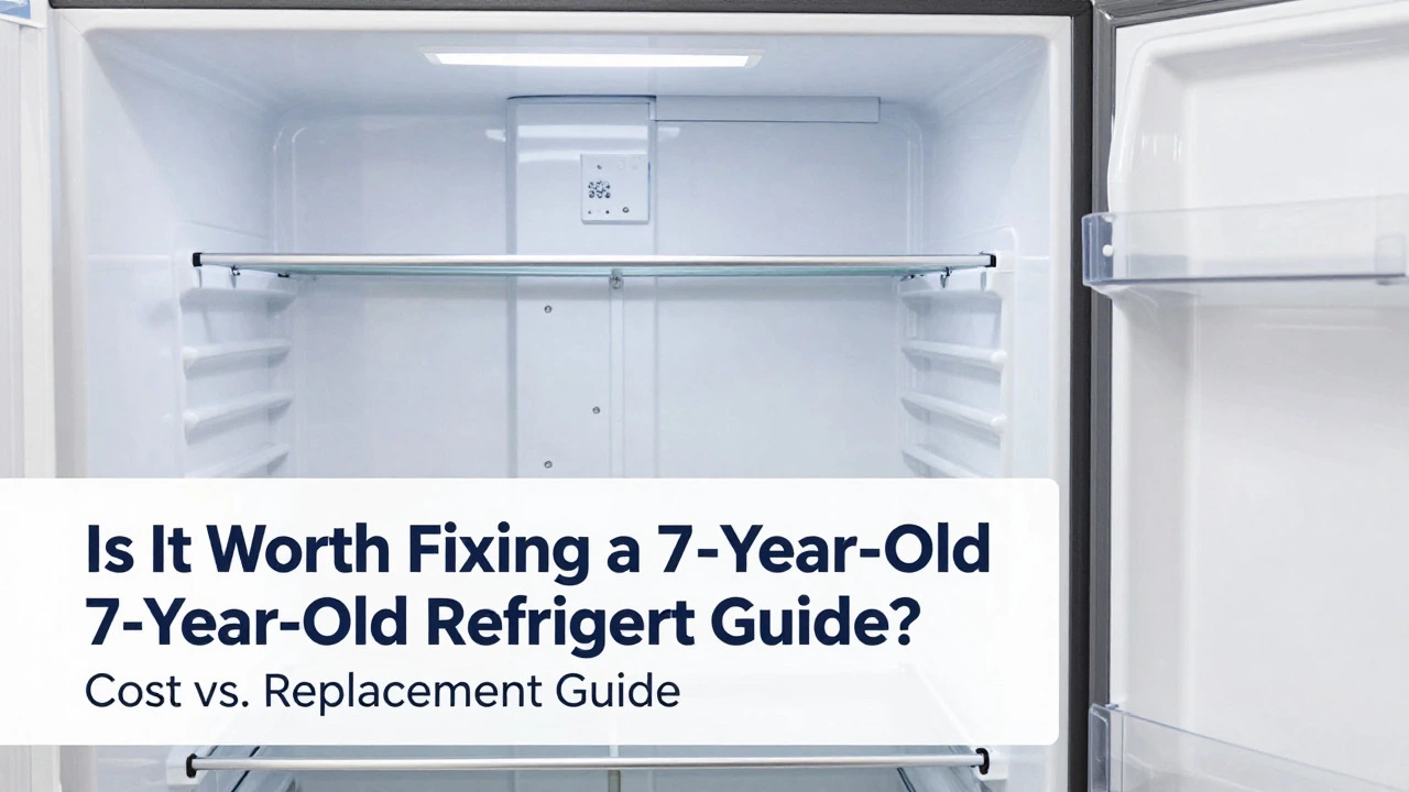Is It Worth Fixing a 7-Year-Old Refrigerator? Cost vs. Replacement Guide