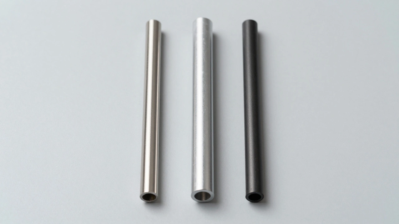 Three types of anode rods: magnesium, aluminum, and hybrid